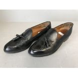 New & Lingwood black loafers size 9