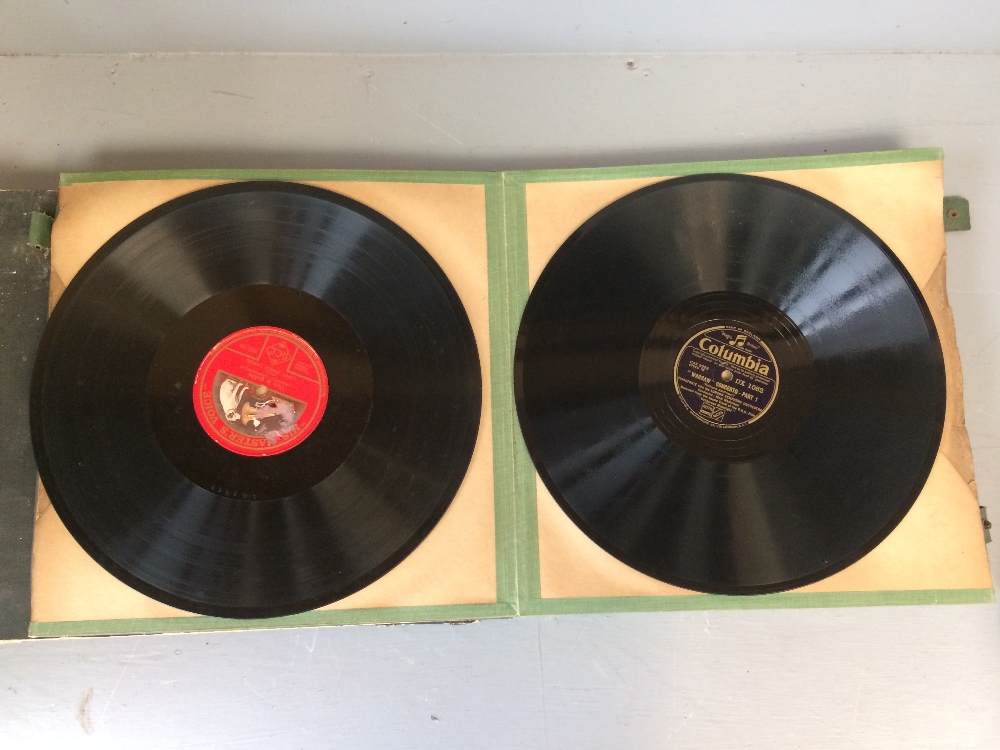 2 Hard back albums of classical 75 records mainly His Masters Voice - Image 3 of 3