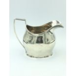 Silver cream jug