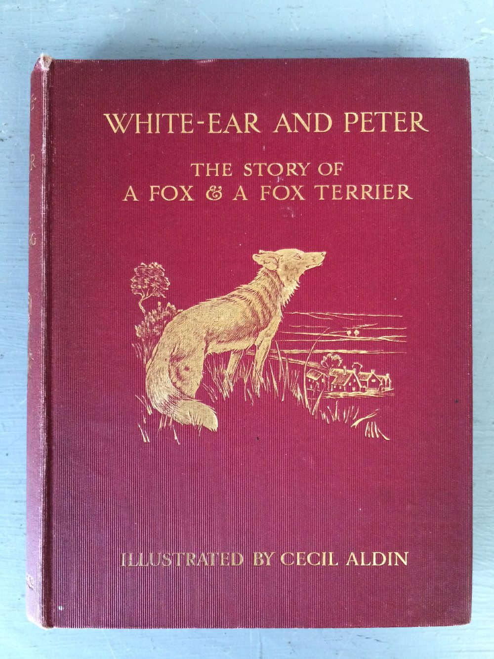 NEILS HEIBERG 'White Ear & Peter' 1st edition London 1912 Macmillan & Co bound in burgundy cloth &