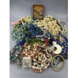 Large collection of costume jewellery