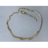 9ct gold necklace (broken)