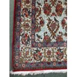 Fine Qum Persian carpet circa 1930 3.33 X 2.24m
