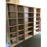 Qty of general household shelving