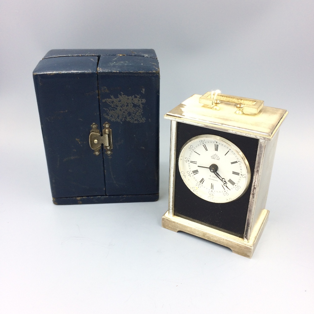 Travelling cased miniature clock - Image 2 of 3