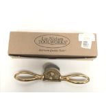 Lie Nielsen small curved bronze spoke shave as new