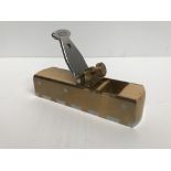 Holtex small infill plane, boxwood, brass & iron as new