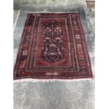 Antique North west Persian rug circa 1900 1.90 x 1.60 m