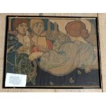 FRANK BRANGWYN (1867 – 1956) Part of Original Poster 40 x 50 cm