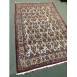 Fine Qum Persian carpet circa 1930 3.33 X 2.24m