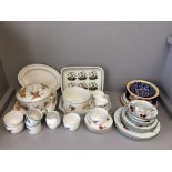 Royal Worcester 'Evesham Pattern ' breakfast service together with a selection of other china