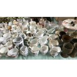 Large qty of glass, pottery & ceramics