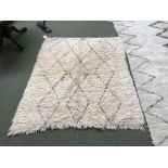 Moroccan Beni Ourain Berber rug,166 x 186cm