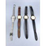 4 Ladies modern wrist watches
