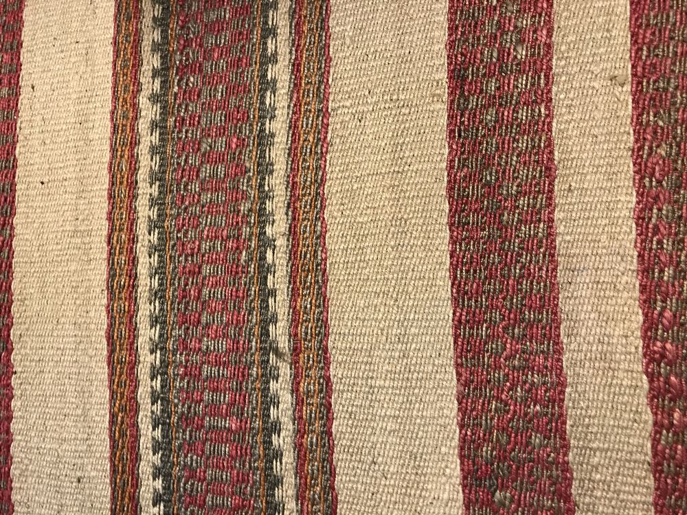 Natural coloured modern rug 120 x 70 cm, pink & natural coconut fibre rug 184 x 142 & wool rug in - Image 5 of 6