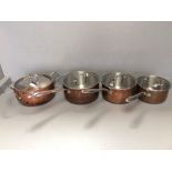 Set of 4 pans