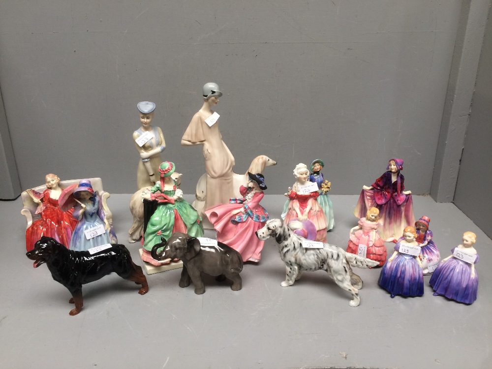 Good collection of Royal Doulton figures