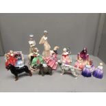 Good collection of Royal Doulton figures