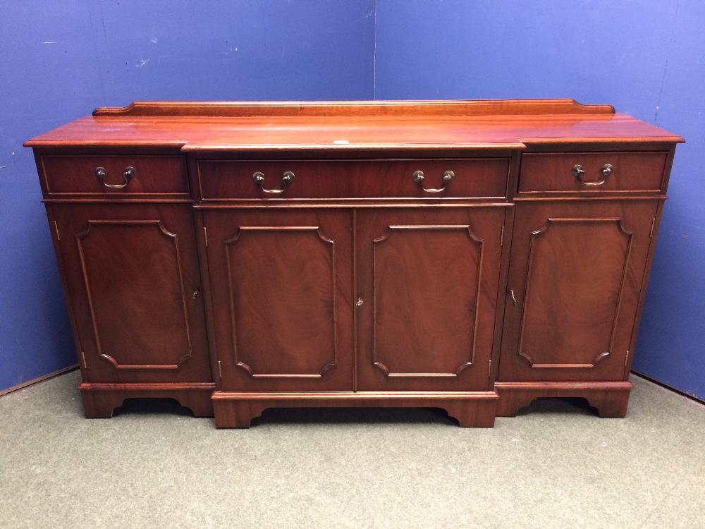 Modern reproduction side cabinet 166cm w, bookcase, coffee table & unit for cd player (inc CDs) - Image 3 of 3