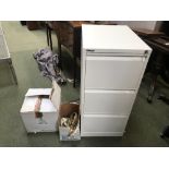 Modern 3 drawer Bisley filing cabinet