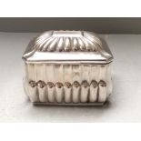 Silver biscuit box