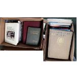 2 Boxes of books on antiques & the arts