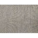 Modern hessian rug with non slip backing 400 x 170 cm