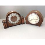 2 Vintage mantle clocks in working order
