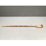 Indonesian carved back scratcher