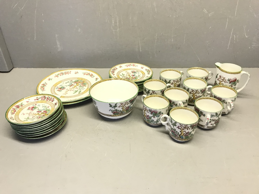 31 Piece tea or coffee set, Indian tree pattern