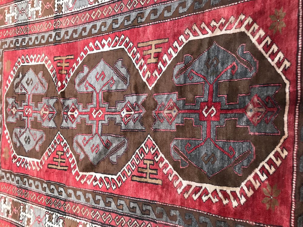 Antique Anatolian rug 2.48 X 1.91m - Image 3 of 3