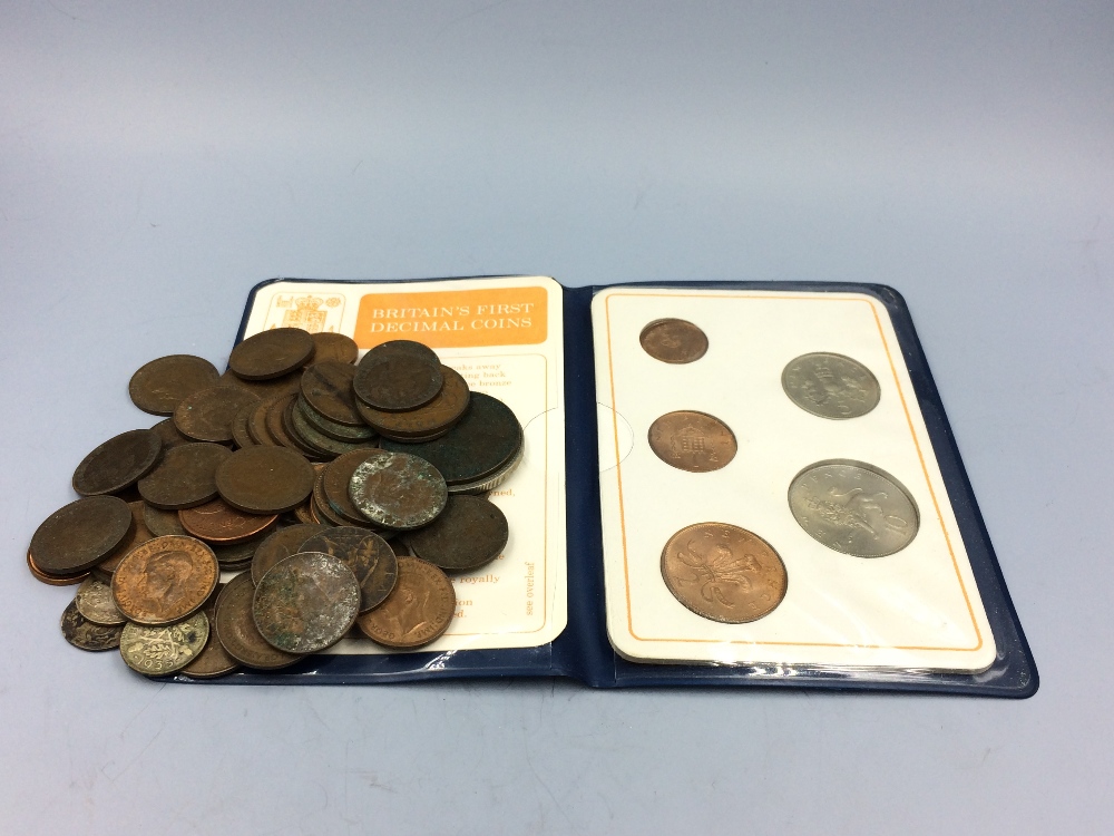 Collection of C20th coins