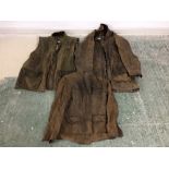 Barbour 1 Solway zipper size 42, 1 gillet extra large, & 1 ladies jacket size 12