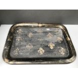 Vicorian Fleur de Lis tray