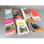 Box of GB & Europe OS road maps