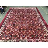 Large antique Anatolian carpet 4.15 X 3.12m