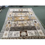 Large vintage Moroccan carpet 4.15 X 3.00m