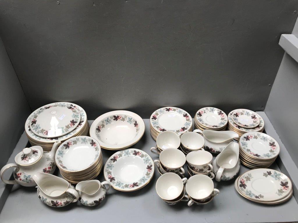 Large dinner & tea service by Royal Doulton, 'Camelot' pattern