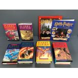 Harry Potter books (6 all hardbacked) 1st editions of Half Blood, Order of the Phoenix & Goblet of
