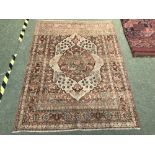 Fine antique Persian Tabriz rug 1.69 X 1.26m