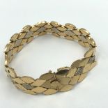 14ct gold bracelet 25.25g