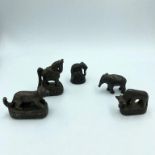 Asian bronze animals