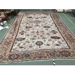 Exceptional antique Persian Ziegler carpet 5.02 X 3.96m