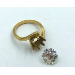 NO ONLINE BIDDING FOR LOTS 1-30. A loose, 3.5ct old brilliant cut diamond with a