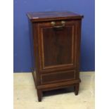 Edwardian inlaid mahogany podonium