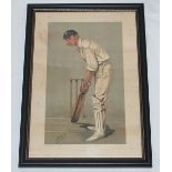 Hon Frank Stanley Jackson, Surrey & England 1890-1907. Vanity Fair colour chromolithograph of