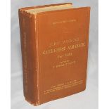 Wisden Cricketers' Almanack 1930. 67th edition. Original hardback. Some wear to board extremities