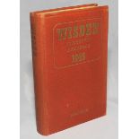 Wisden Cricketers' Almanack 1945. 82nd edition. Original hardback. Only 1500 hardback copies were