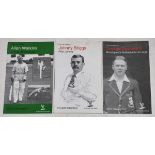 'Association of Cricket Statisticians' Publications. An almost complete run of 'Lives in Cricket