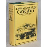 A Bibliography of Cricket'. E.W. Padwick. London 1977. First Edition with excellent dustwrapper.
